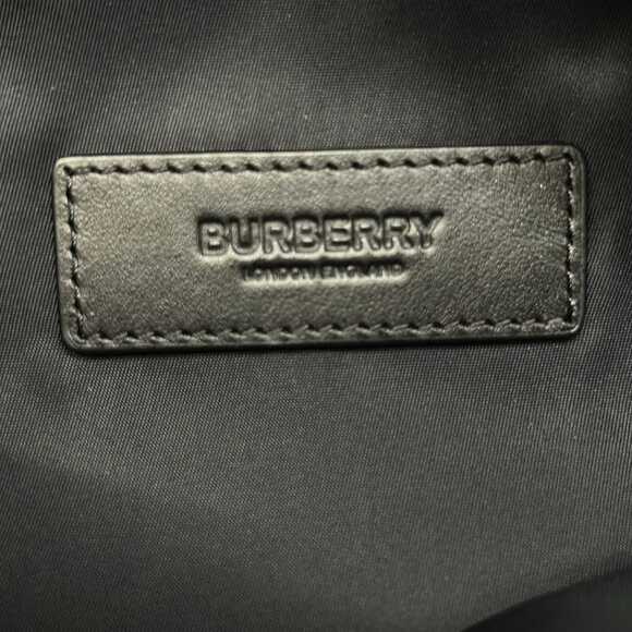 Burberry TB Monogram Jacquard Belt Bag Backpack 8043707 Black Dark Gray main image 7